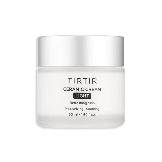 TIRTIR Ceramic Cream Light, 50ml - Lightweight Moisturizer