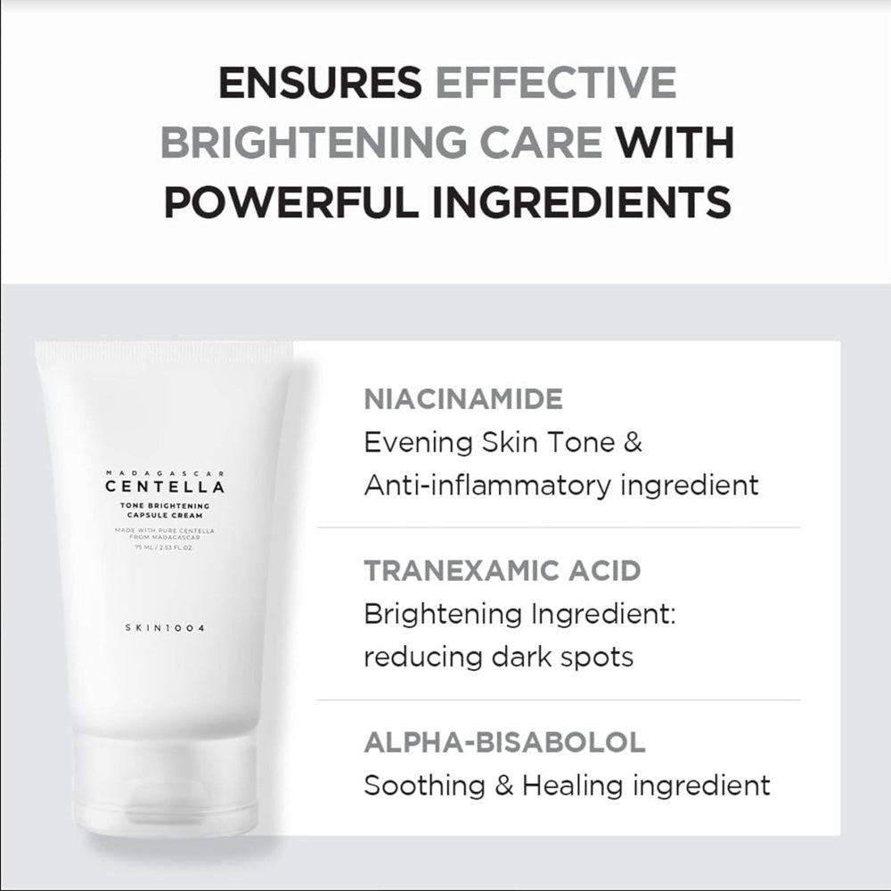 SKIN1004 Madagascar Centella Tone Brightening Capsule Cream 75ml