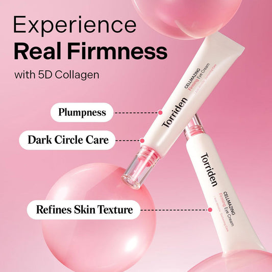 Torriden Cellmazing Collagen Firming Eye Cream 30ml – Retinol Eye Care