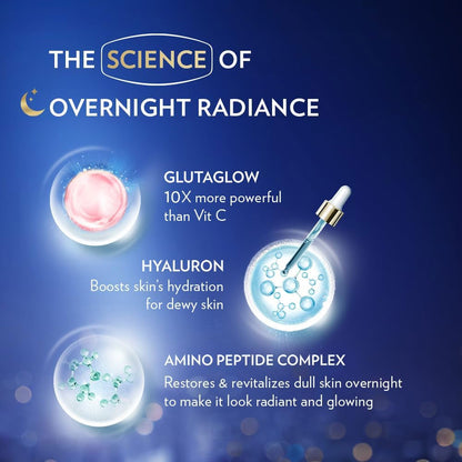 Vaseline Gluta-Hya Overnight Radiance, Serum-In-Lotion 200ml
