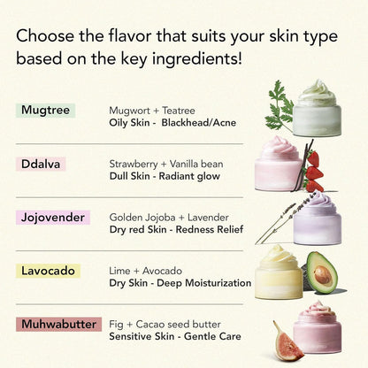 WHIPPED - Vegan Pack Cleanser Jumbo - 4 Types