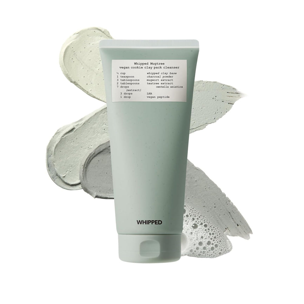 WHIPPED Mugtree Vegan Cookie Clay Pack Cleanser 180ml