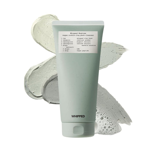 WHIPPED Mugtree Vegan Cookie Clay Pack Cleanser 180ml