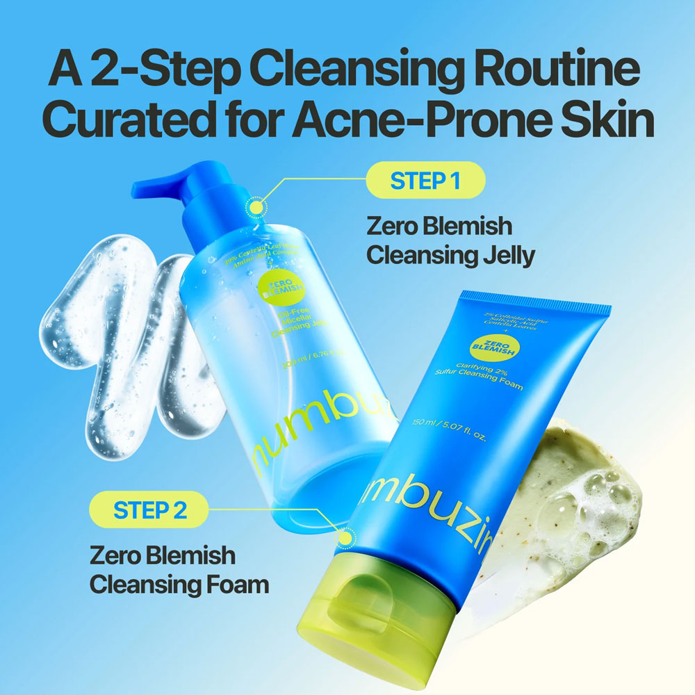 Numbuzin Zero Blemish Oil-Free Micellar Cleansing Jelly 200ml