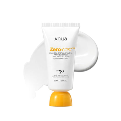 Anua Zero-Cast Moisturizing Finish Sunscreen 50ml
