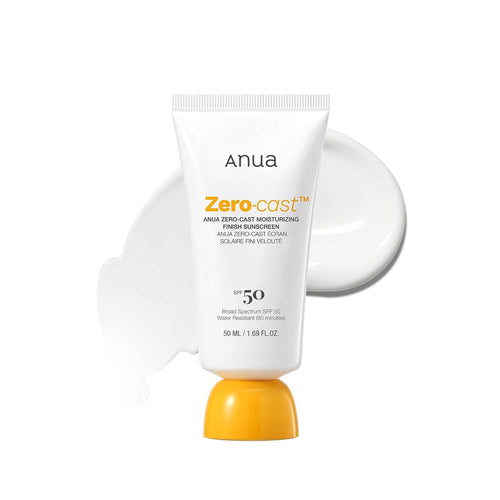 Anua Zero-Cast Moisturizing Finish Sunscreen 50ml
