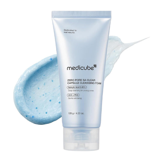 Medicube Zero Pore SA Clear Capsule Cleansing Foam 120g
